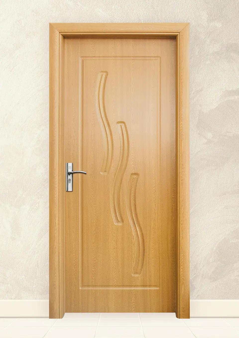 Интериорна врата Standart модел 014p Светъл Дъб